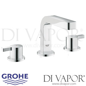 Grohe Lineare Three-Hole Basin Mixer S-Size - 2010 to 2017 - Spare Parts 20304000 GEN1